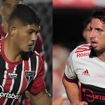 Foto: Rubens Chiri/São Paulo - Dupla está fora por problemas físicos.