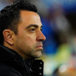 Xavi Hernández vê joias do São Paulo acabarem com as esperanças do Barcelona na Liga Europa. (Foto: Twitter do Barcelona)