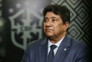 Presidente da CBF, Ednaldo Rodrigues, tenta mudança no Brasileirão. (Foto: Twitter do CBF)