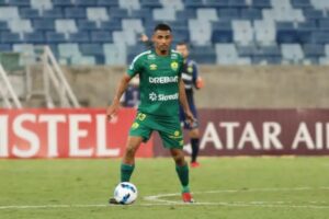 São Paulo leva chapéu do Santos por Joaquim. (Foto: Twitter do Cuiabá)