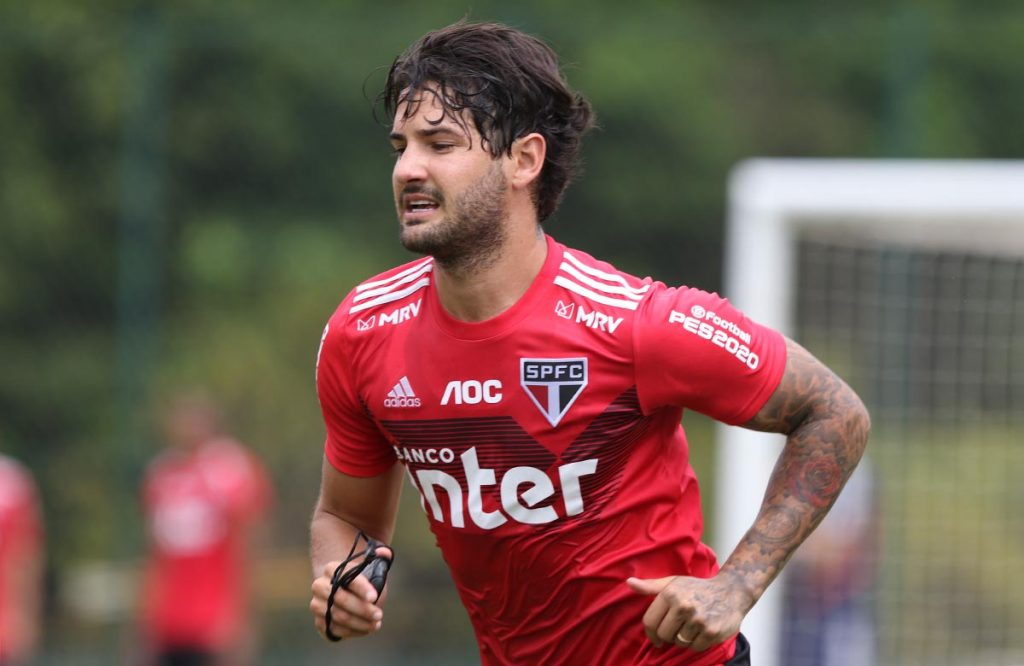 Fotos: Rubens Chiri/São Paulo - Pato vem sendo muito pedido nas redes sociais pelos torcedores, especialmente após a lesão de Calleri.