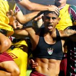 FOTO DE MAILSON SANTANA/FLUMINENSE FC - Cariocas estariam topando a possibilidade de emprestar o atacante, especulado no São Paulo.