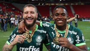 Foto: Cesar Greco/Palmeiras/by Canon) - Atacante do Palmeiras também brilhou na base.