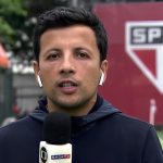 Foto: Reprodução/SporTV - Jornalista atualizou a situação do jogador, que se envolveu em polêmica no São Paulo.