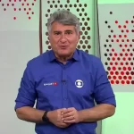 Cléber Machado é o narrador titular nos jogos do São Paulo pelo Brasileirão. (Foto: Reprodução/TV Globo)