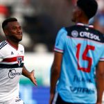 São Paulo vence com gol de Luan e garante primeira posição no grupo no Paulistão. (Foto: Reprodução/ge)