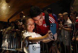 Rodrigo Nestor é um dos destaques do São Paulo para partida contra Botafogo. (Foto: Twitter do São Paulo)