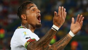 Prince-Boateng é conterrâneo de King Faisal, jogador contratado pelo São Paulo. (Foto: Twitter de Gana)