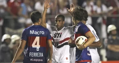 São Paulo foi campeão da Sula em 2012 contra o Tigre. (Foto: Twitter do São Paulo)