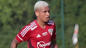 Foto: Rubens Chiri/São Paulo - Atacante gerou polêmica nos últimos dias após a eliminação.
