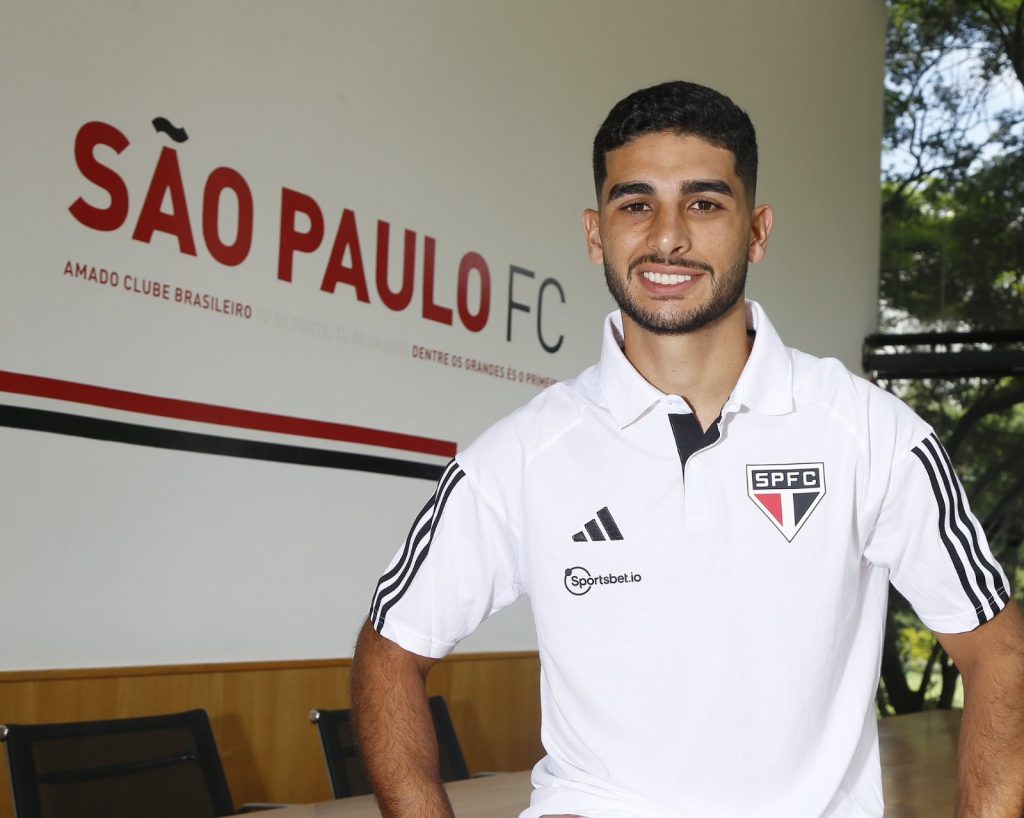 Foto: Divulgação/São Paulo - Atacante chegou ao São Paulo e pode ficar em definitivo caso algumas situações ocorram durante os jogos.