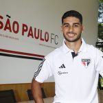 Foto: Divulgação/São Paulo - Atacante chegou ao São Paulo e pode ficar em definitivo caso algumas situações ocorram durante os jogos.