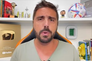 Jorge Nicola diz que diretoria Tricolor aceitaria negociar James em julho. (Foto: Reprodução/Youtube)