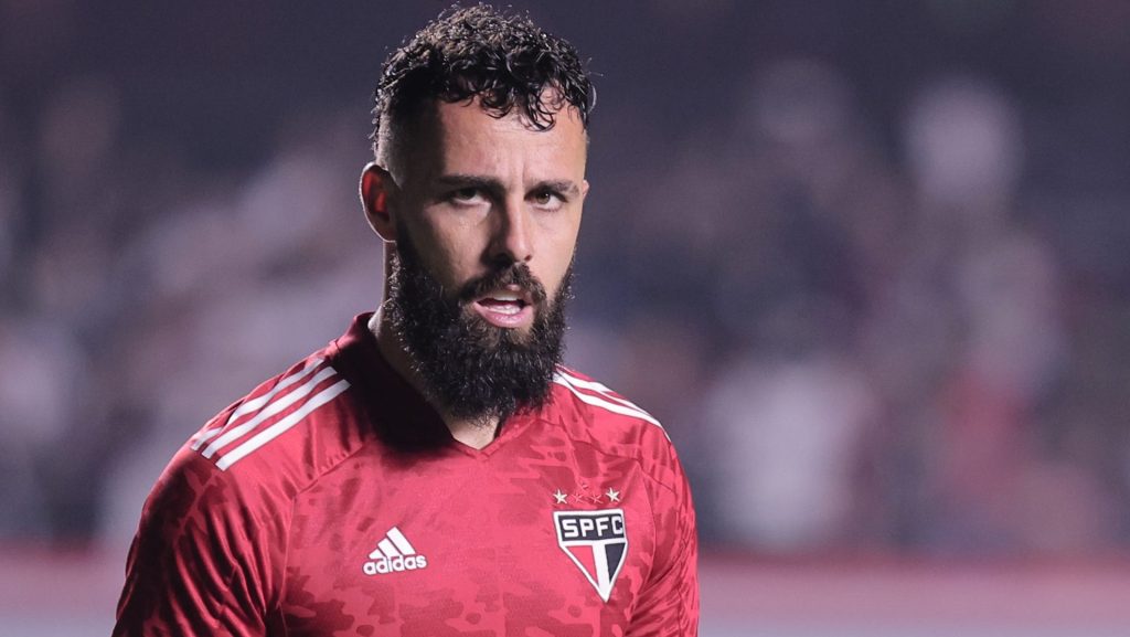 Jandrei, goleiro do SPFC. (Foto: Ettore Chiereguini/AGIF)