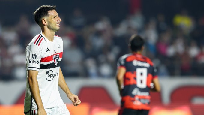 Calleri volta, mas São Paulo empata sem gols no Morumbi. (Foto: Twitter do São Paulo)