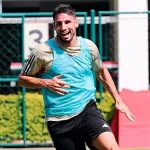 Calleri está de volta e o São Paulo terá maratona de jogos em abril. (Foto: Twitter do São Paulo)
