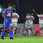 São Paulo vence o Tigre por 2 a 0, com dois gols de Erison. (Foto: Twitter da Conmebol)