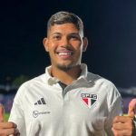 Erison foi o destaque da vitória do São Paulo pela Copa Sul-Americana. (Foto: Twitter do São Paulo)