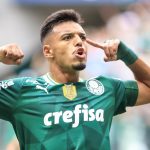 Gabriel Menino aparece em comparação com jogador do São Paulo. (Foto: Twitter do Palmeiras)