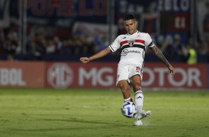 Rodrigo Nestor não deve atuar pelo São Paulo no Paulistão. (Foto: Twitter da Sudamericana)