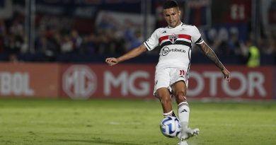 Rodrigo Nestor torna-se peça importante do São Paulo na temporada. (Foto: Twitter da Sudamericana)