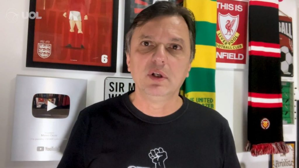 Foto: Reprodução/Youtube - Comunicador fez questão de avaliar de forma positiva o jogador do São Paulo.