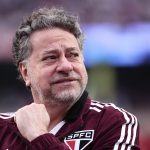 Presidente do São Paulo, Julio Casares. (Foto: Ettore Chiereguini/AGIF)