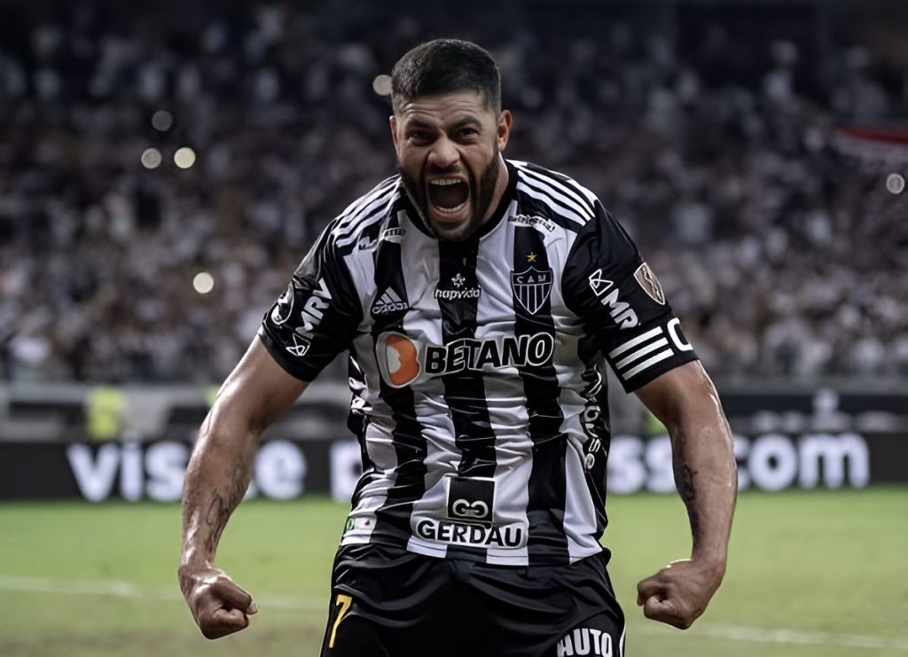 Hulk atua no Atlético Mineiro desde 2021. (Foto: Twitter do Galo)
