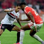 Empate do São Paulo contra Internacional pelo Brasileirão é investigado em operação que apura manipulação via apostas. (Foto: Twitter do Internacional)