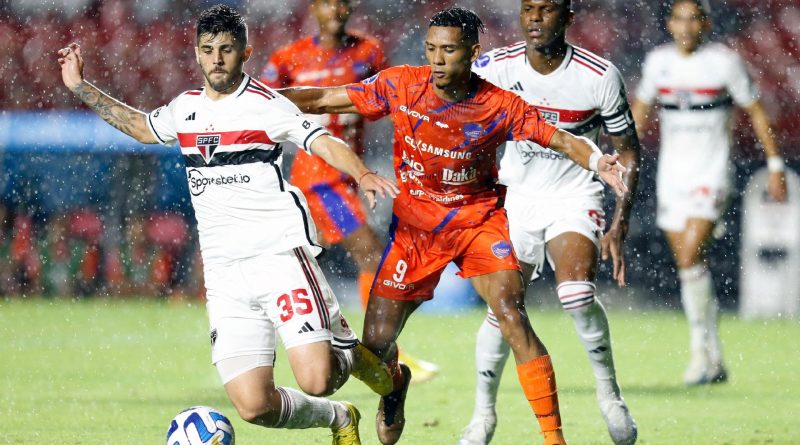 Beraldo está no radar do futebol internacional e o São Paulo tenta se resguardar. (Foto: Twitter do São Paulo)
