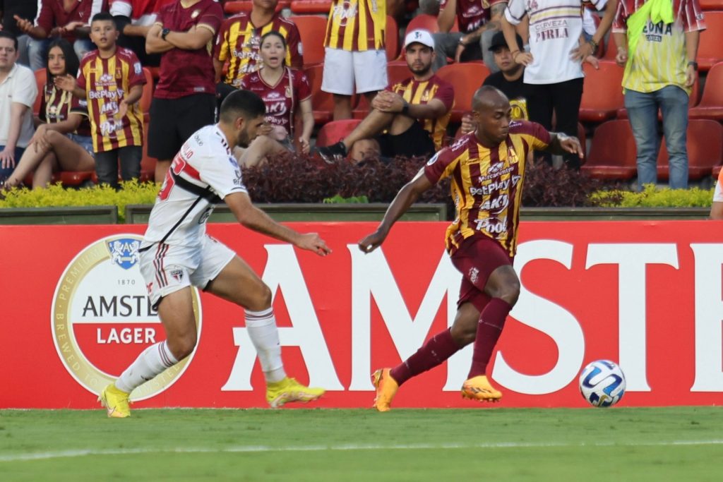 São Paulo só empata contra Tolima pela Sul-Americana. (Foto: Twitter da Sudamericana)