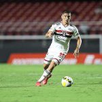 Pablo Maia tem contrato com São Paulo até 2027. (Foto: Twitter do São Paulo)