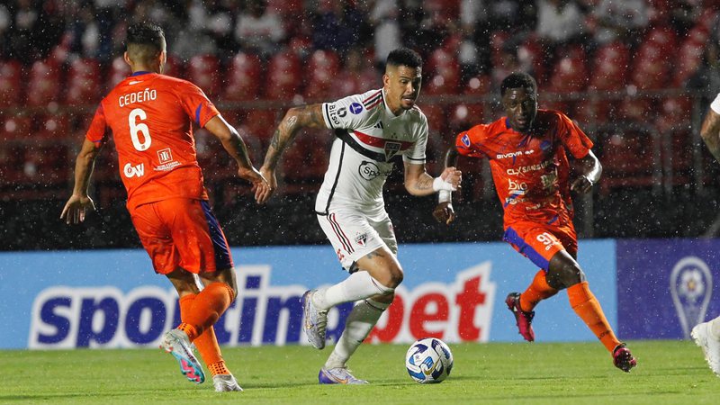 São Paulo encara Puerto Cabello para encaminhar vaga à próxima fase da Copa Sul-Americana. (Foto: Twitter do São Paulo)