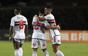 São Paulo vence Puerto Cabello e se aproxima de classificação da Sula. (Foto: Reprodução/ge)