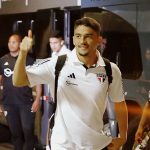 Pablo Maia escalado como titular no São Paulo. (Foto: Twitter do São Paulo)