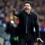 Simeone quer levar meia do São Paulo. (Foto: Twitter do Atlético de Madrid)