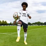 Time de Willian quer titular do São Paulo. (Foto: Twitter do Fulham)
