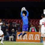 Rafael é o titular absoluto no gol do São Paulo em 2023. (Foto: Twitter do São Paulo)