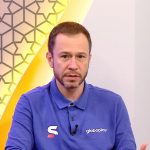 Foto: Reprodução/SporTV- Tiago Leifert demonstrou irritação com algumas situações do São Paulo.