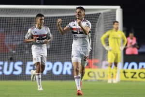 Pablo Maia tem contrato longo com São Paulo. (Foto: Twitter do Brasileirão)