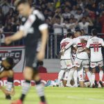 São Paulo vence Vasco pelo Brasileirão no primeiro turno de 2023. (Foto: Twitter do SPFC)