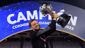 Rogério Ceni foi elogiado pelo técnico do Independiente del Valle. (Foto: Twitter da Conmebol)