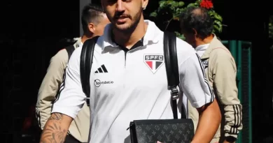 Beraldo pode deixar São Paulo na janela de transferências. (Foto: Twitter do São Paulo)