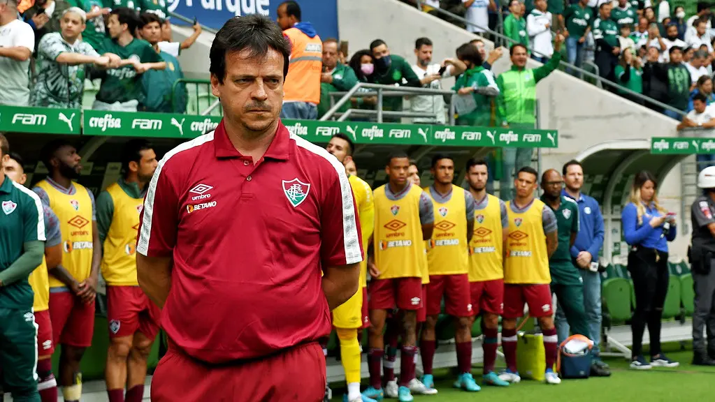 Fernando Diniz "fez a boa" para o São Paulo. (Foto: Twitter do Fluminense)