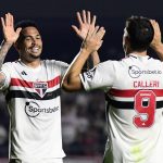 São Paulo vence Athletico de virada no Morumbi, com tabelinha entre Luciano e Calleri. (Foto: Marcos Ribolli/ge)