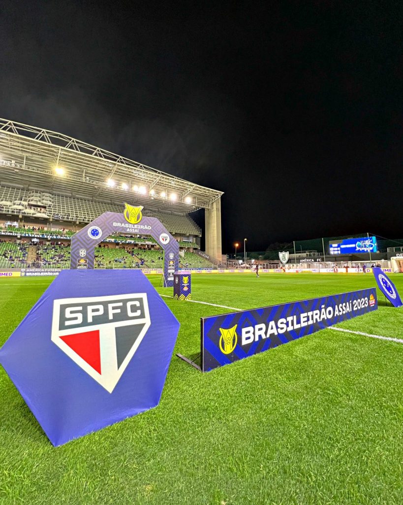 São Paulo enfrenta Cruzeiro pelo Brasileirão. (Foto: Twitter do São Paulo)