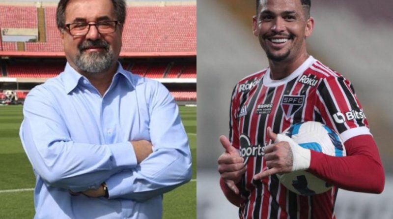 Ex-dirigente do São Paulo disse que Luciano precisa melhorar a postura dentro de campo. (Foto: Reprodução)