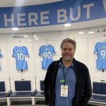 Presidente do São Paulo em visita ao Manchester City. (Foto: Reprodução Instagram)