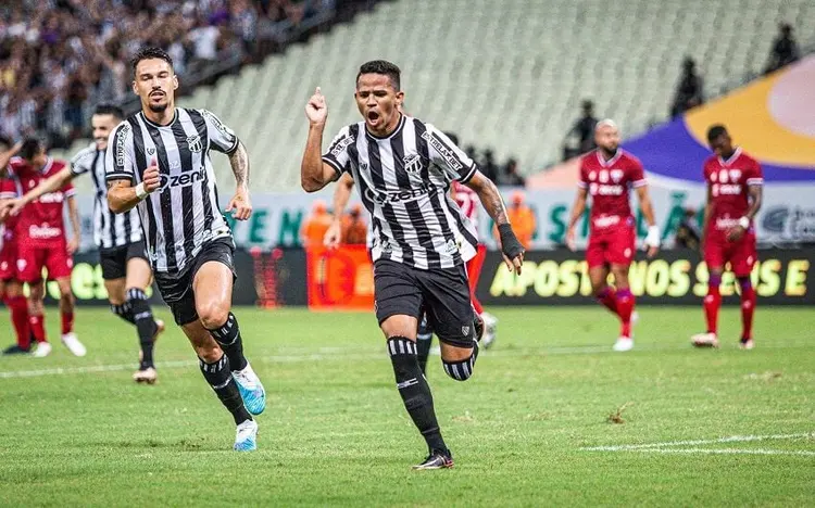 Ceará faz jogo duro para liberar atleta ao São Paulo ainda nesse ano. (Foto: Twitter do Ceará)