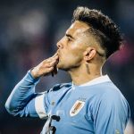 Zalazar é analisado pelo São Paulo. (Foto: Twitter do Uruguai)